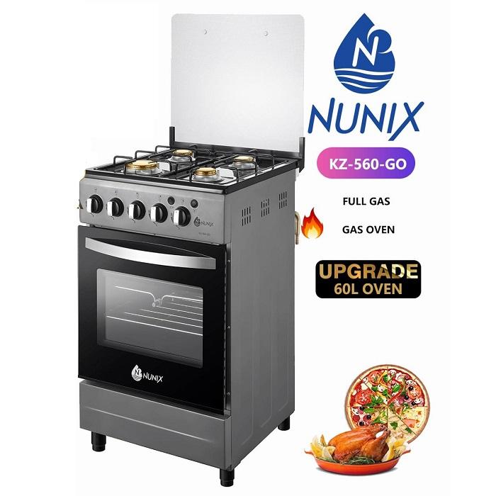 VON Standing Cooker - 4 Burner + Gas Oven