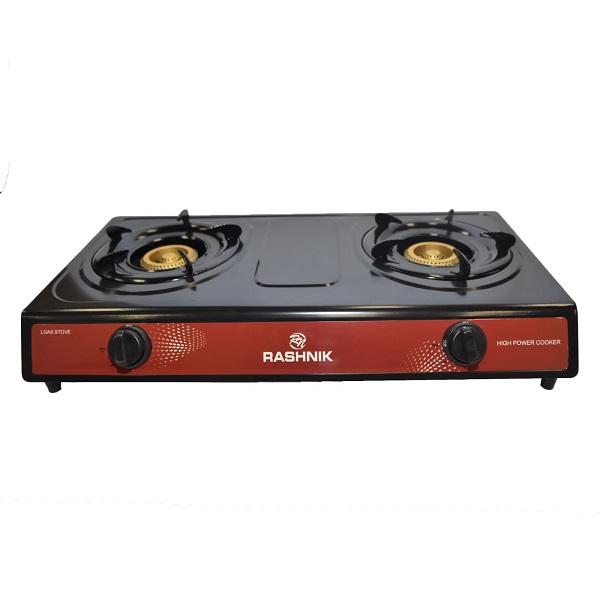 Table Top Gas Cooker - 2 Burner (Stainless Steel)